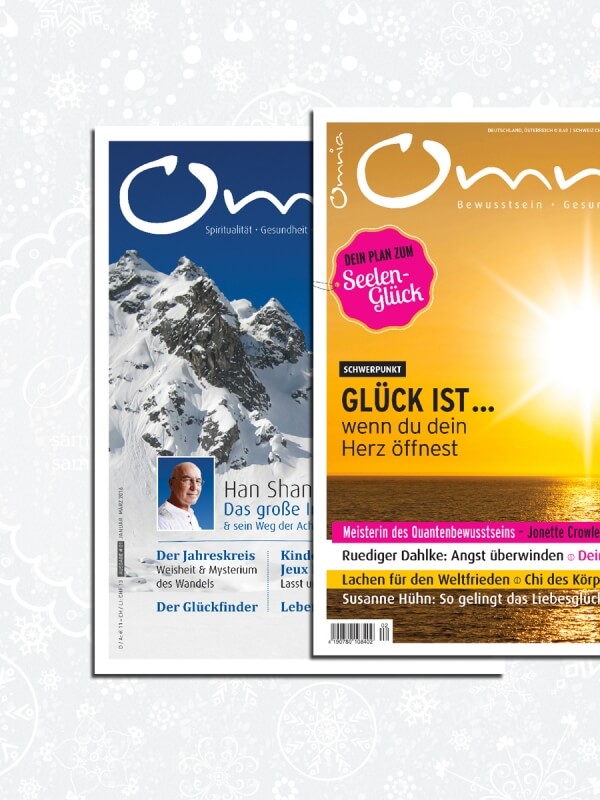 omnia magazin Freiheit – 2 Ausgaben Achtsamkeit & Glück