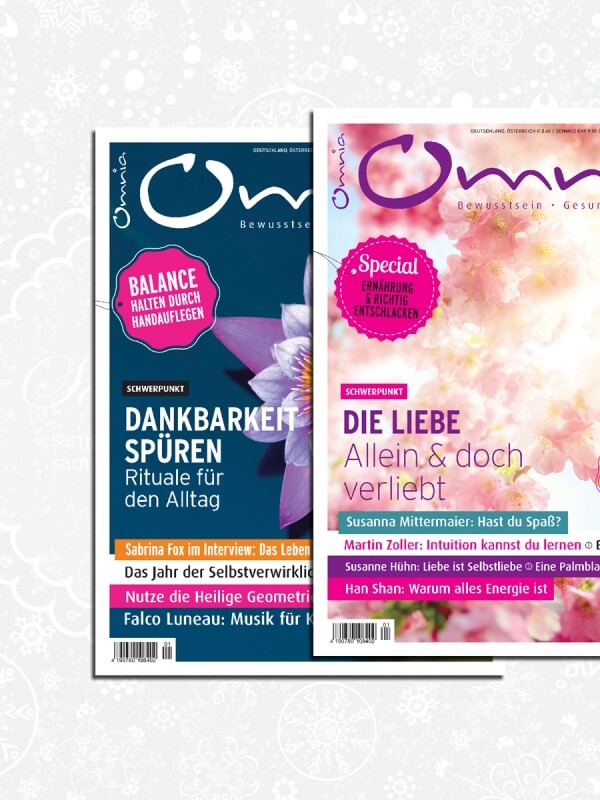 omnia magazin Freiheit – 2 Ausgaben Dankbarkeit & Liebe